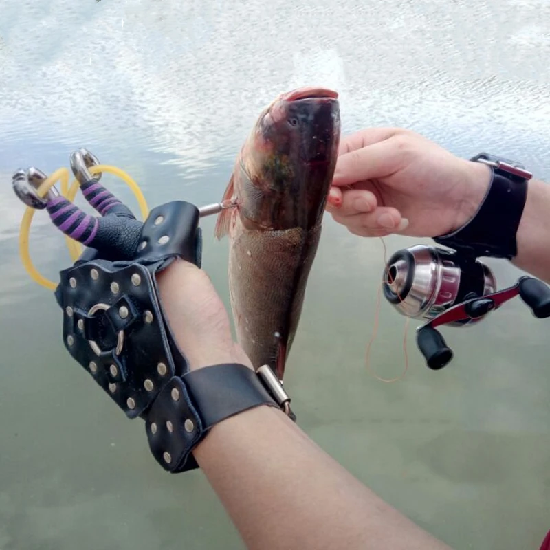 

Рогатка для рыбалки и охоты, Рогатка для стрельбы, катапульта, рыбалки, дротики, болты, уличные инструменты, комбинация рогатки