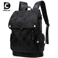 backpack male fashion trend personality computer backpack male high school students schoolbag leisure traveling bag