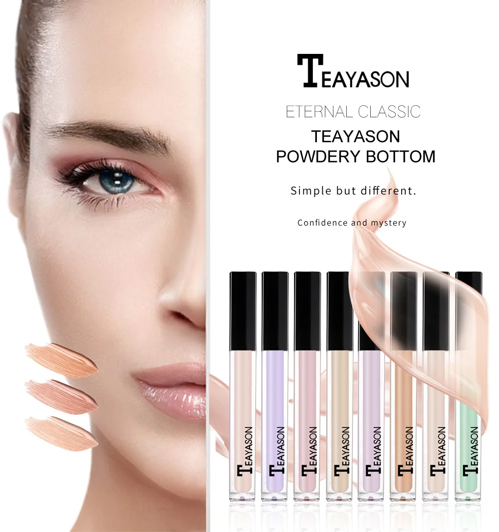 Уход за кожей лица макияж Жидкий тональный крем для глаз темно кремовый