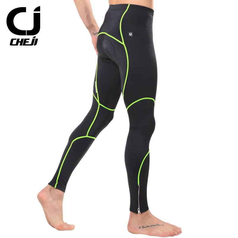 Штаны CHEJI для верховой езды с защитой от пота быстросохнущие велосипедные трико 3D