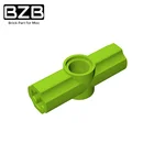 Соединитель поперечного вала BZB MOC 32034 2 #180 градусов, креативная модель строительного блока, Детские высокотехнологичные детали для кирпича сделай сам, лучшие подарки