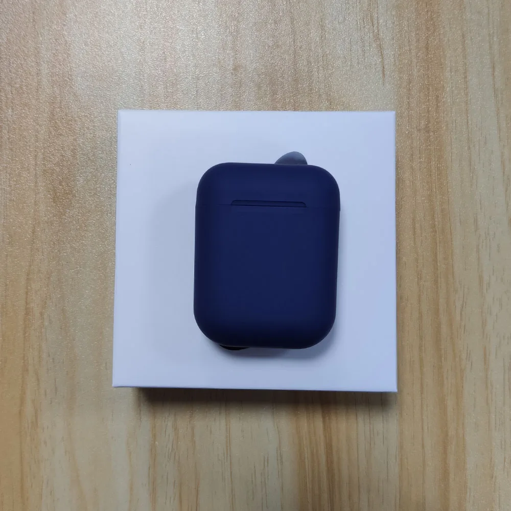 Матовые Bluetooth наушники, беспроводные наушники, свободные руки, бизнес наушники, Touch Pop up, беспроводные наушники, спортивные для смартфона - Цвет: Matte dark blue C