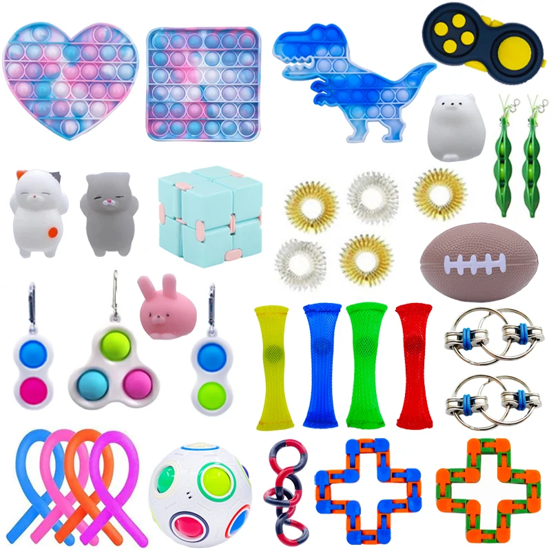 Harga Kotak Mainan Fidget Sensor Gelembung Tekan Lesung Pipi Sederhana Mainan Pereda Stres Busa Mainan Pereda Stres Anak Dewasa Lucu Anti Stres
