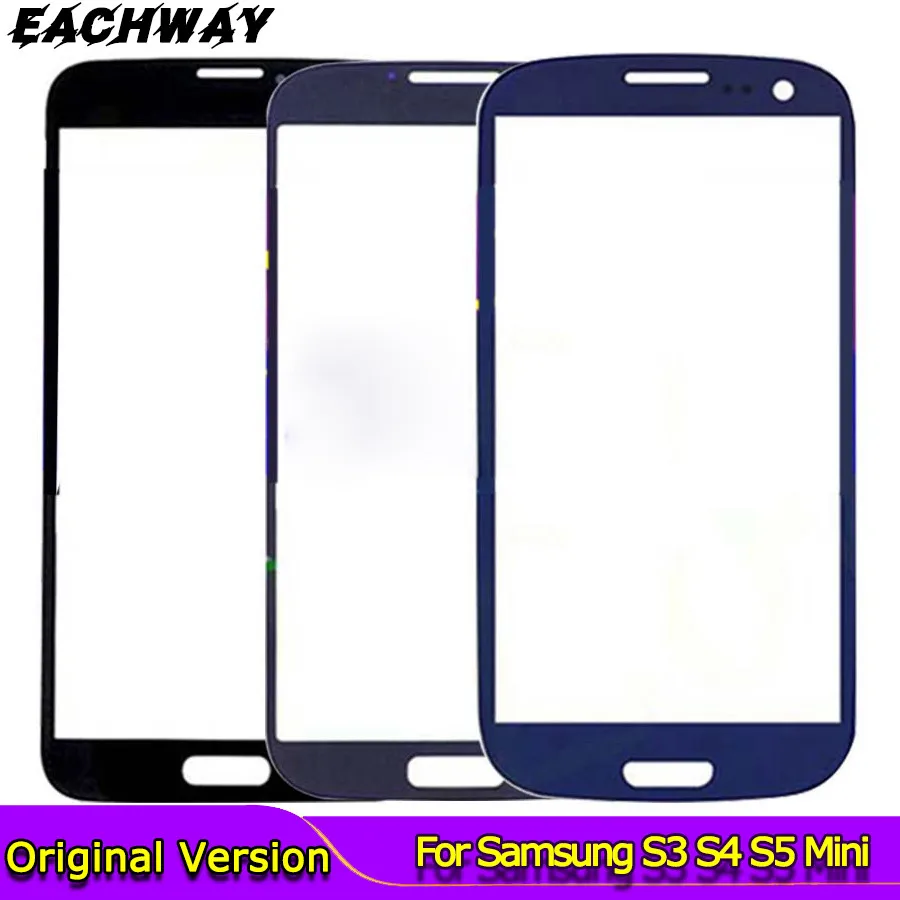 Передняя панель для Samsung Galaxy S3 S4 S5 Mini i8190 i9190 G900 сенсорный экран ЖК-дисплей переднее