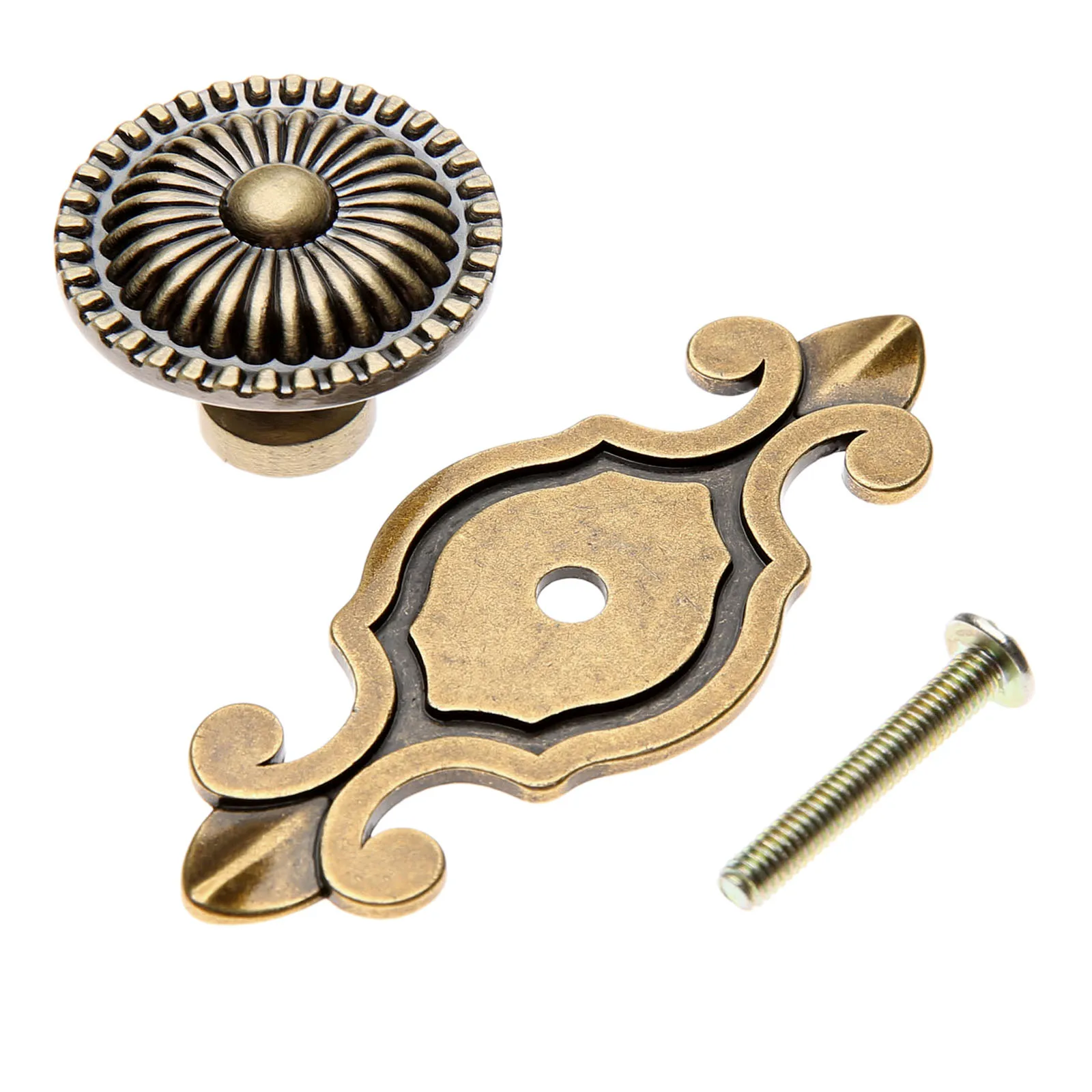 DRELD антикварная мебель ручки сплава для дверцы ящика Шкаф Потяните шкафа дверной