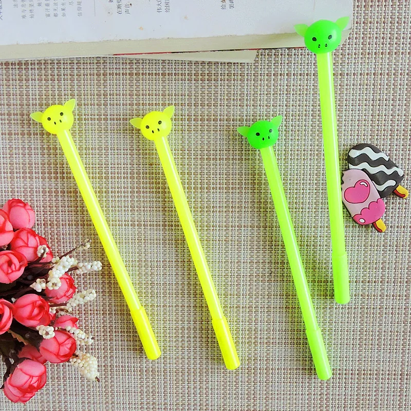 Каваи животное Покемон стираемая ручка 0 38 мм синие чернила Волшебная гелевая для