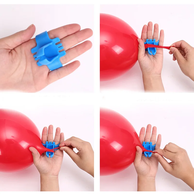 Зажим-цепочка для воздушных шаров инструмент моделирования сделай сам