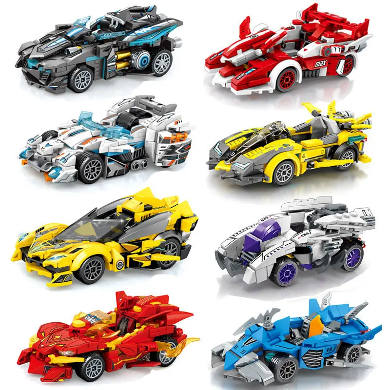 

Racing Car City Speed Champions Sports Model Building Blocks DIY Bricks Kids Toy Classic Rally Super Racers Vehicle f1 technique