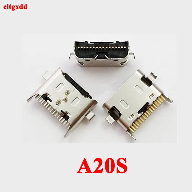 Cltgxdd 100 шт. micro usb зарядный порт разъем зарядное устройство док для samsung a20s a207f a 20s