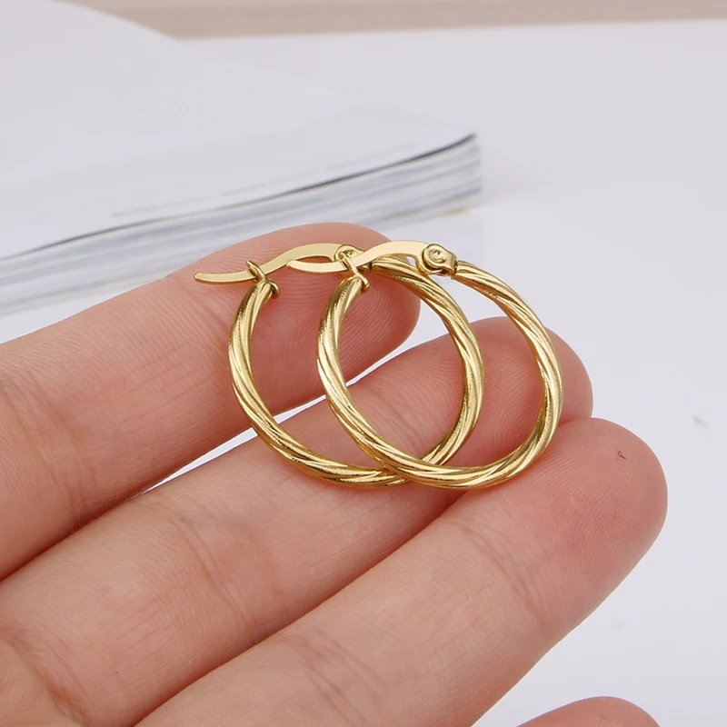 Кольцо женское из нержавеющей стали золотистое модное Ювелирное Украшение 2021