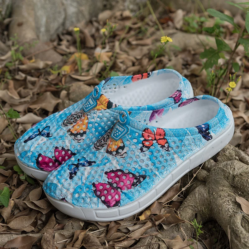 Original Classic Clogs Garden Flip Flops Water Shoes Women Summer Beach Aqua Slipper Outdoor Swimming Sandals Ombre Kiss | Спорт и