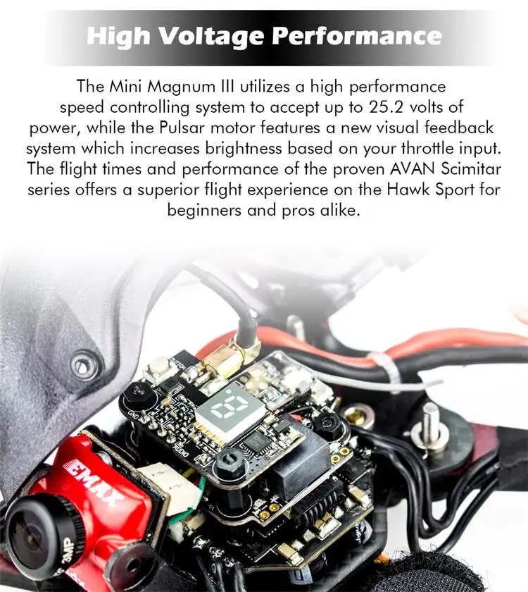 EMAX Hawk 5 PRO " 210 мм FPV Дрон BNF мотор Pulsar 2306 1700KV/2400KV FPV камера CADDX Ratel F4 MATEKF405 для FPV гоночного дрона
