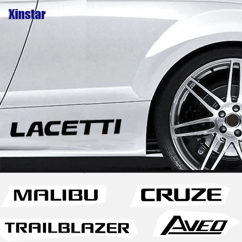 2 шт./лот Автомобильная наклейка для Chevrolet SPARK Aveo Trax Cruze Malibu Captiva Lacetti подача Trailblazer |