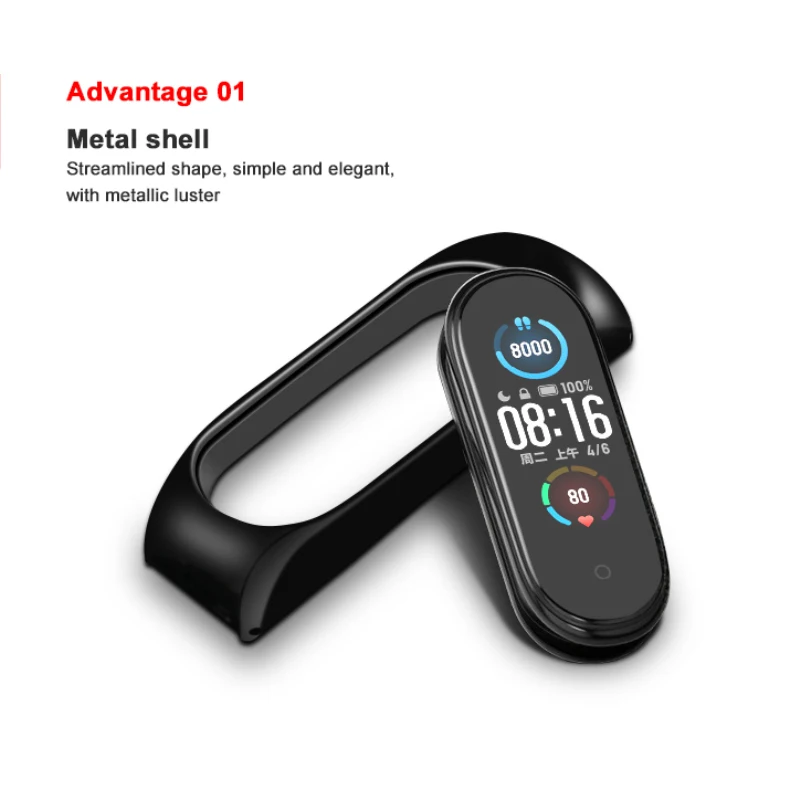

Strap For Xiaomi Mi Band 3 4 5 Wrist Metal Bracelet Screwless Stainless Steel Band For Mi Band 4 3 5 Strap Wristbands 165-210mm