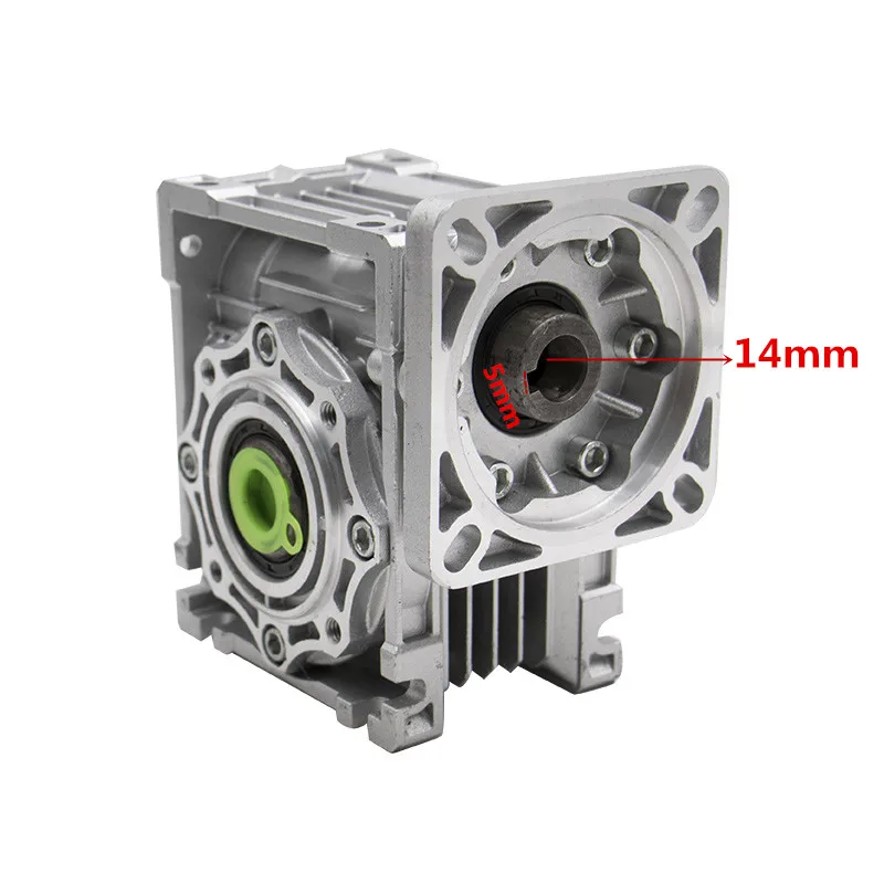 Редуктор червячного редуктора NMRV040 86 мм коэффициент снижения 5:1 до 100:1 вход 14 вал