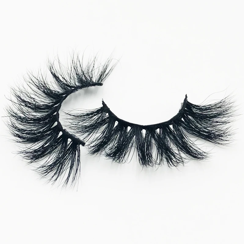 

Free Shipping Flash Girl D25 5D Fluffy Eyelashes Real Mink Lashes Thick Fake Lashes Makeup Mink Eyelashes Bulk