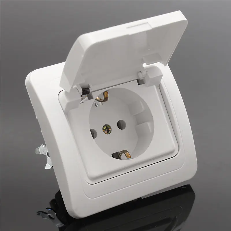 Питание розетка разъем водонепроницаемый 250 В 16А немецкие розетки Европейский
