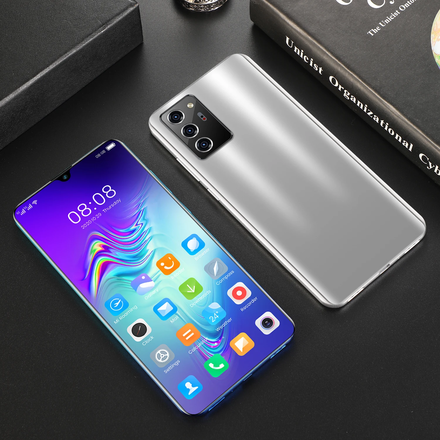 

Global Version Note60 Pro 7.1Inch 12GB RAM 512GB ROM 32+48MP 5600mAh Andriod10 Smartphones 10 Core MTK6889 Dual SIM 4G LTE 5G