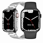 Смарт-часы IWO W27 Pro для мужчин Серия 7 Беспроводная зарядка BT звонки водонепроницаемые Смарт-часы NFC женские часы для Apple Watch