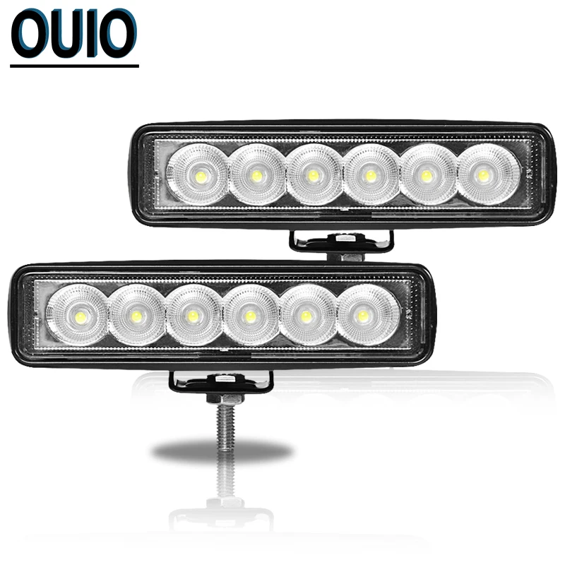 6 дюймов 12V светодиодный рабочий светильник свет бар набор 18 Вт Светодиодный