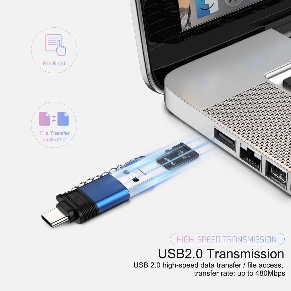 SD кардридер OTG адаптер для Samsung S10 S20 Plus Huawei Xiaomi mi 8 Redmi Note 8T 9 USB C к камере u диск