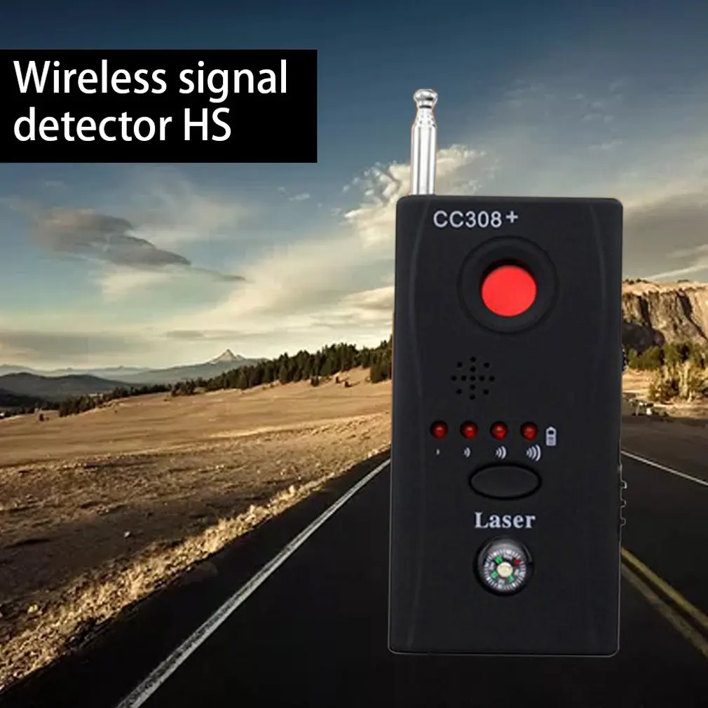 Cc308+ беспроводной GPS детектор сигнала сканер анти-Candid анти-подслушивание Gsm искатель устройств полный частотный детектор сканер