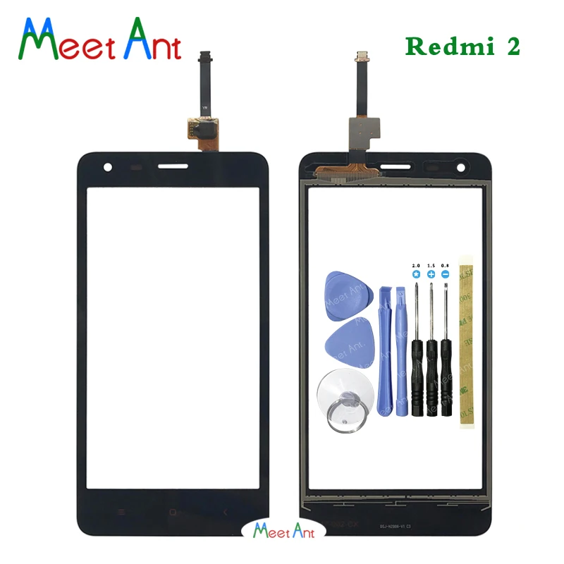 

High Quality 4.7'' For Xiaomi Redmi 2 Touch Screen Digitizer Sensor Outer Glass Lens Panel B