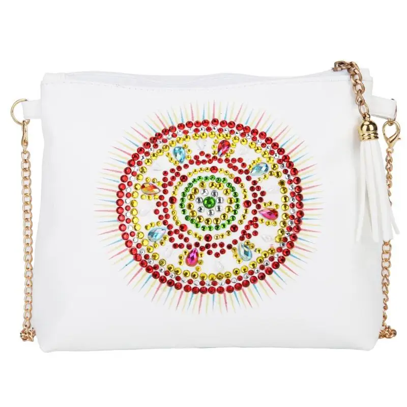 DIY специальная форма алмазная живопись из искусственной кожи сумки через плечо