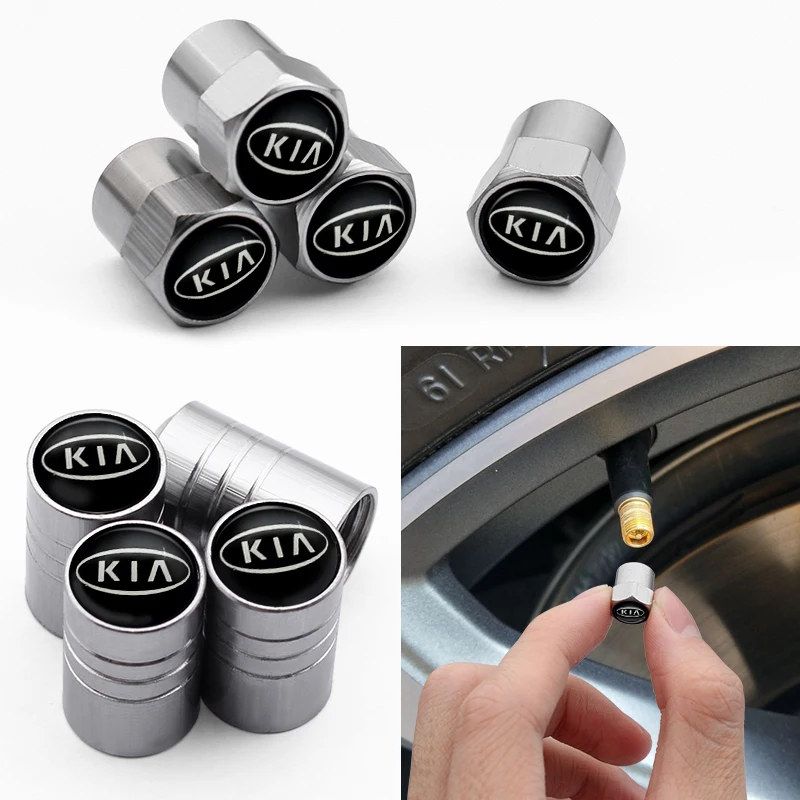 Комплект из 2 предметов алюминиевого сплава для автомобильной шины вентиль