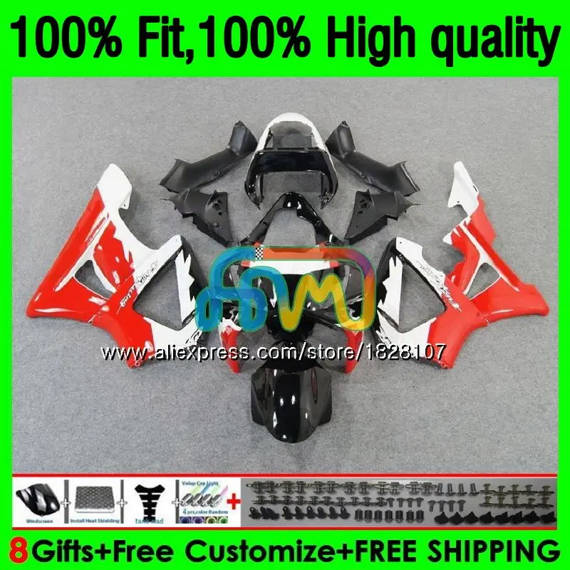 

OEM For HONDA Red black CBR900RR CBR 929RR 929 900 RR CC 900RR 00 01 107BS.23 CBR900 RR CBR929 RR CBR929RR 2000 2001 Fairing