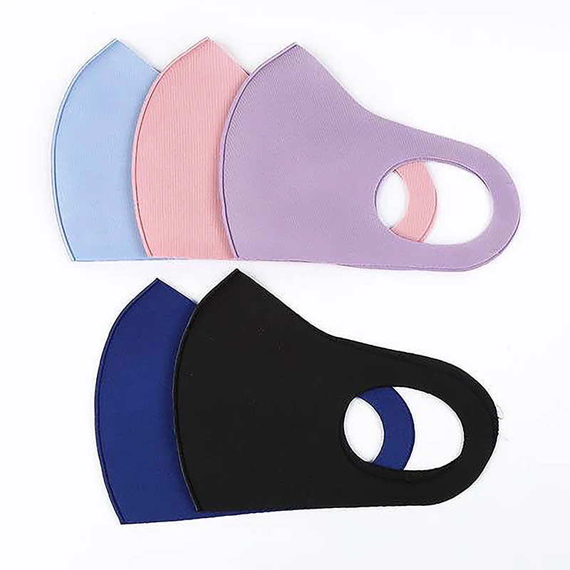 

2020 New Nano-polyurethane Black Mouth Mask Anti Dust Mask Activated Carbon Windproof Mouth-muffle Bacteria Proof 6 Color