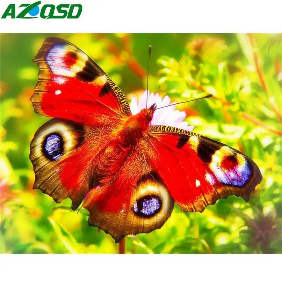 Алмазная живопись AZQSD животное вышивка крестиком алмазная полный набор ручная