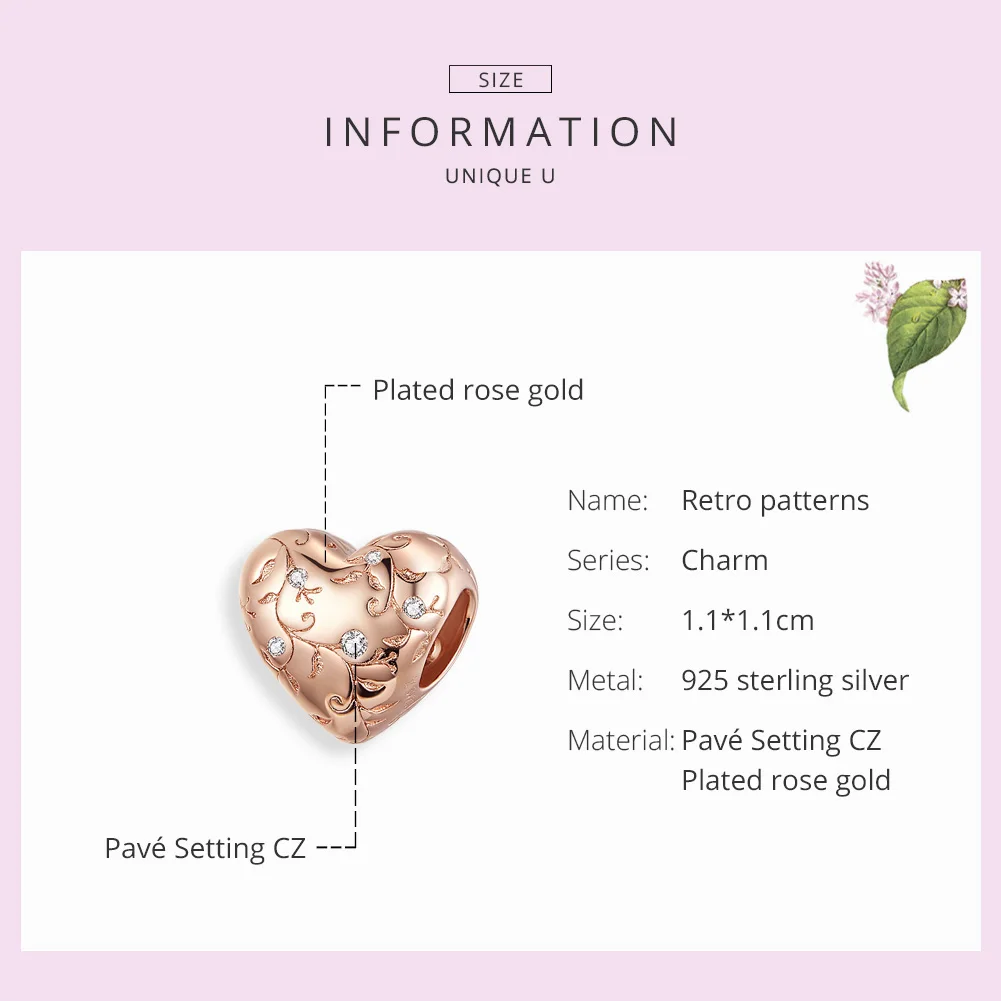 Бусина-Шарм сердце для оригинального браслета серебро 925 пробы | Украшения и