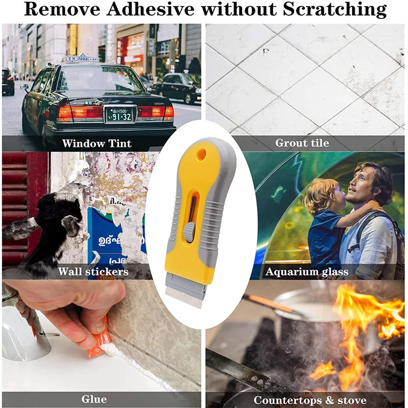 Лезвие для удаления клея на окна автомобиля стекло духовка бритвенный скребок с