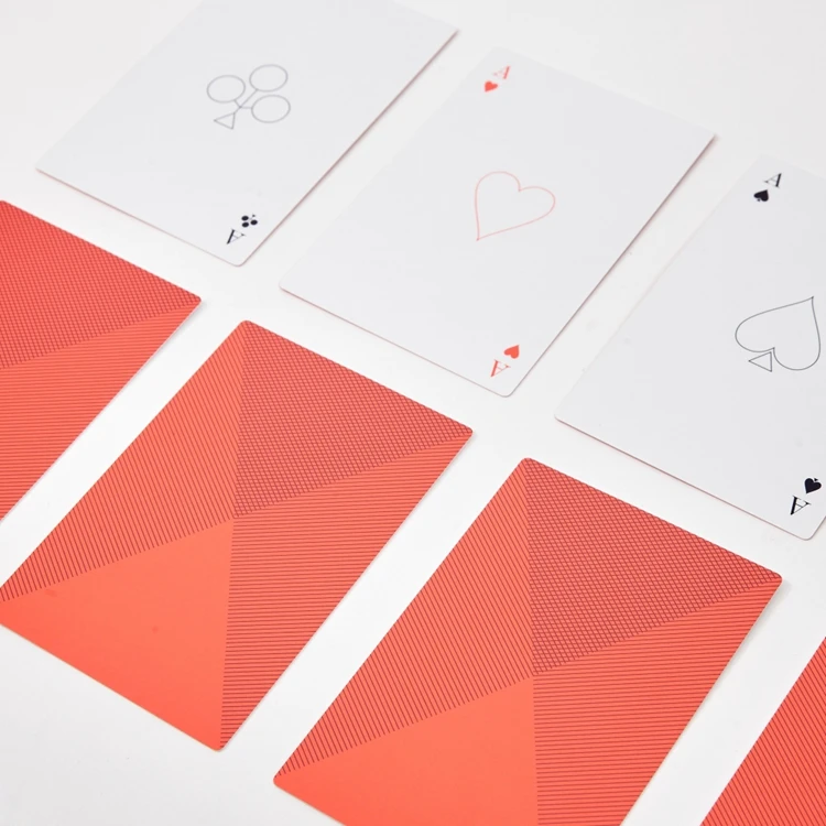 Скандинавские игральные карты минималистичный дизайн Техасские геометрические