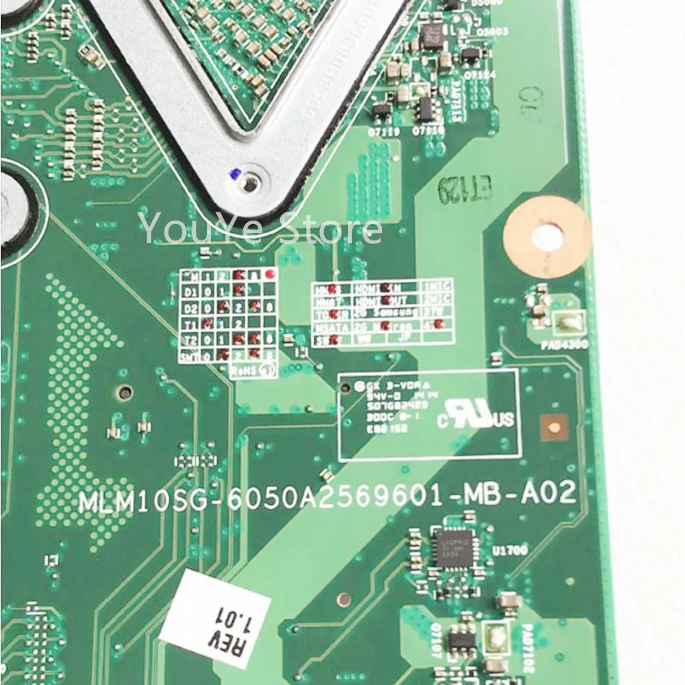 Оригинальная материнская плата для Toshiba PX35T все-в-одном с GT740M GPU 6050A2569601-MB-A02 V000335020
