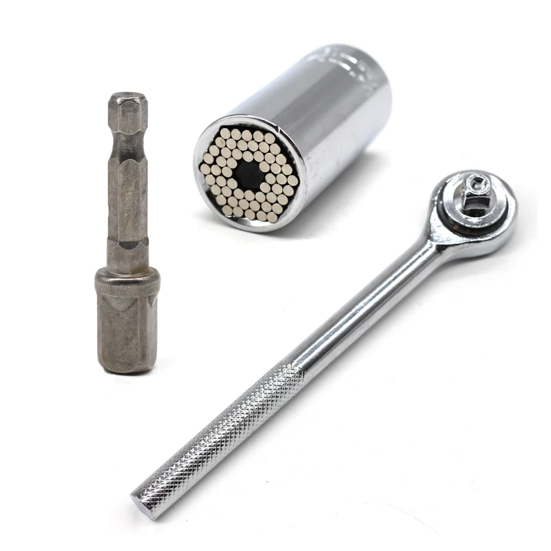 Универсальный динамометрический ключ набор головок муфта для ключей гнездо 7 19