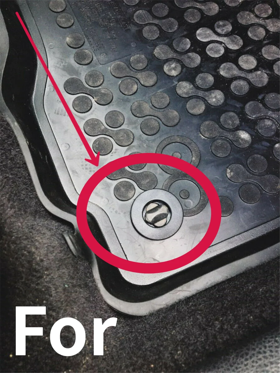 10 шт. Нескользящие пластиковые винты для фиксации ковра автомобиля | Автомобили и