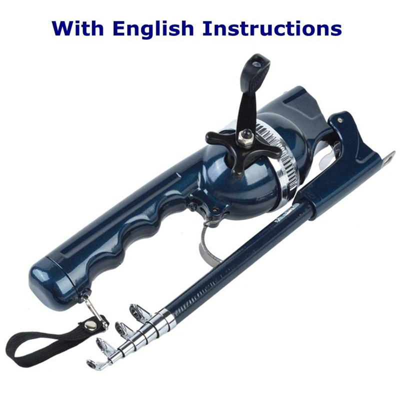 Ourdoor Спортивная телескопическая Мини Удочка из стекловолокна складная удочка