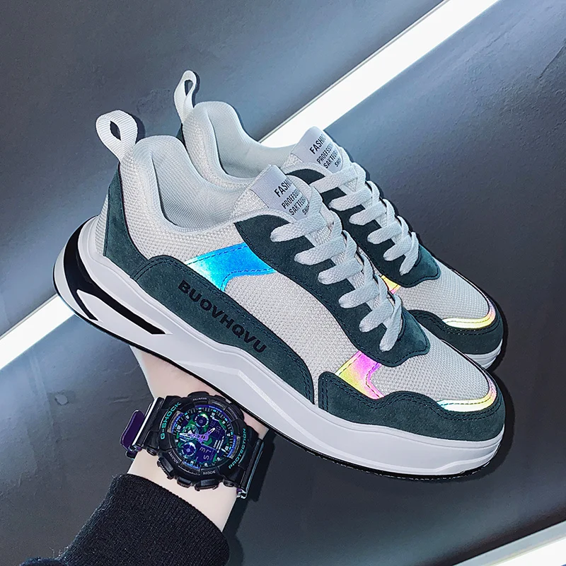 

Men Casual Sneakers Women Outdoor Sports Shoes Breathable Comfortable Couple Shoes Autumn Lace Up Trainers