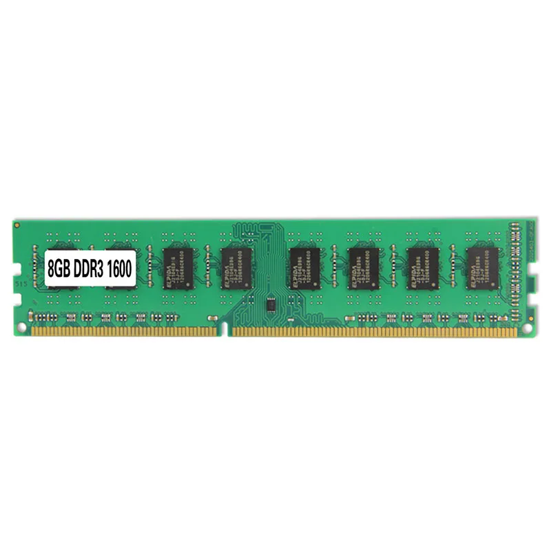 

Настольный 2Rx8 DDR3 8G 1600 модуль памяти подходит для AMD Совместимость материнская плата компьютера Оперативная память PC3-12800