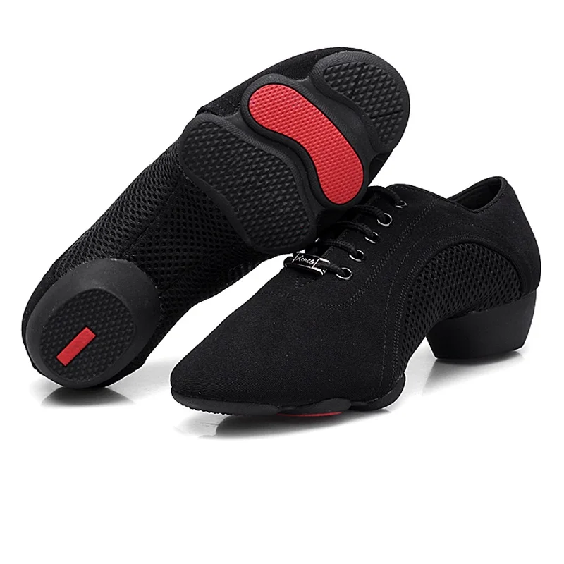 Туфли женские сетчатые для латиноамериканских танцев детская спортивная обувь