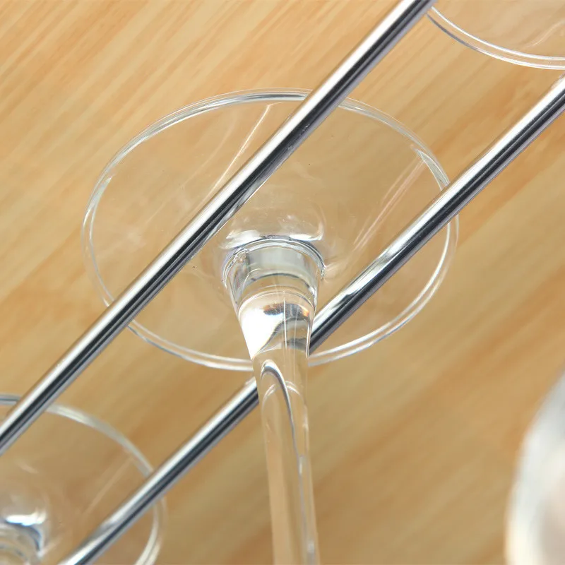 Винный стакан инвертированный держатель креативная Подвеска из нержавеющей