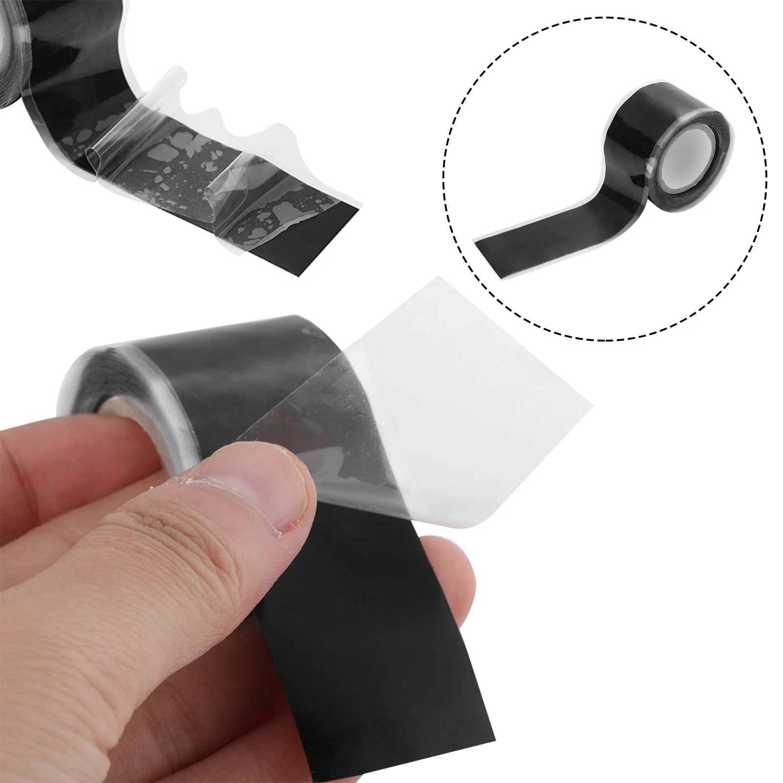 

Super Strong Fiber Waterproof Tape Stop Leaks Seal Repair Tape Performance Self Fix Tape Adhesive Sealing Tape 1.5M/3M Duct Tape