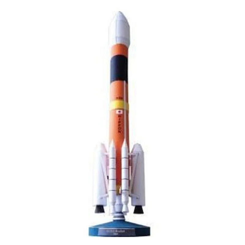 3D бумажная модель ракеты 40 см H-2 для самостоятельного сборки игрушка оригами |