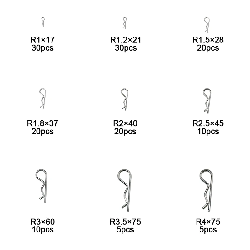 150 шт. набор зажимов из углеродистой стали антикоррозийная шпилька для волос