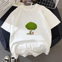 2021 tree print short sleeve t shirt womens summer cute tee short sleeve animal tshirt female tshirts
