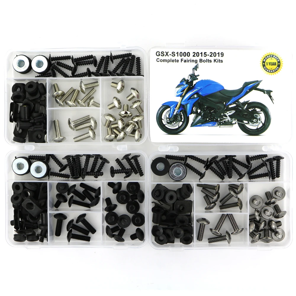 Подходит для Suzuki GSXS1000 2015 2016 2017 2018 2019 полное покрытие винтов полный обтекатель