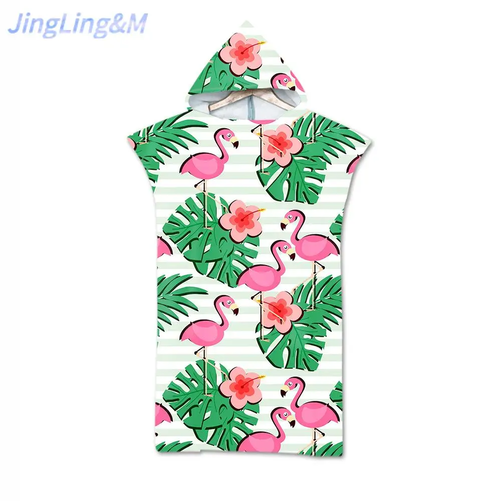 Пляжное полотенце 3D печатная прошитая микрофибра прилагается шляпа для взрослых