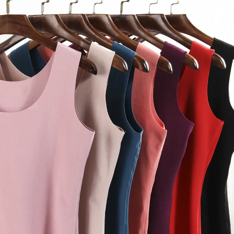 Женское термобелье топы зима хит термо жилет теплый Корректирующее белье мягкое